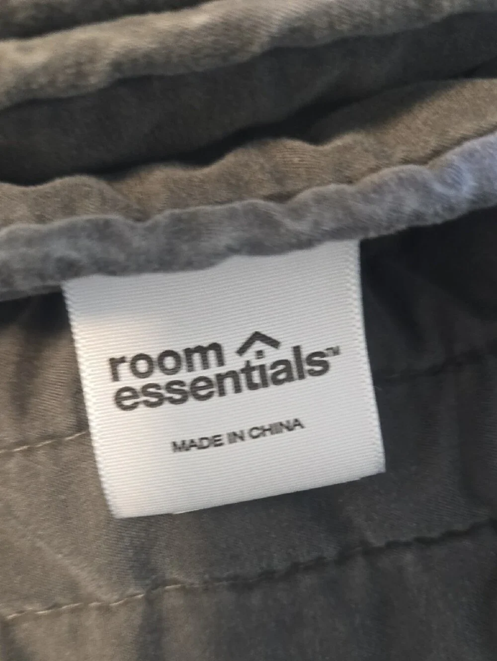 Soft Quilted Home Bedding Lightweight Quilt In Grey